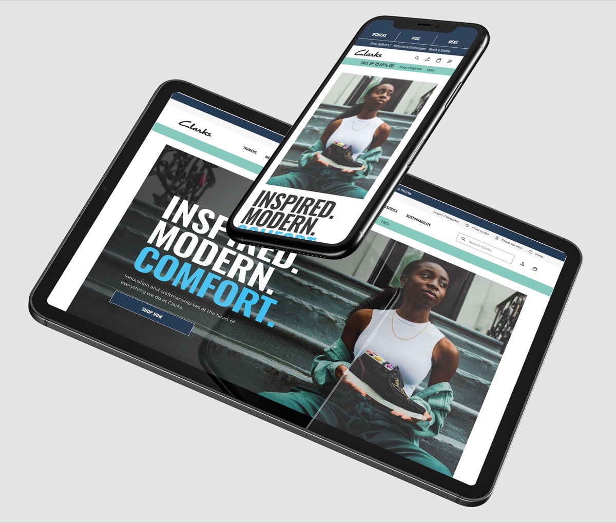 Clarks ecommerce design system